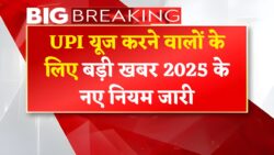केंद्र सरकार का भयंकर फैसला! UPI के 5 नए नियम जारी UPI New Rule 2025